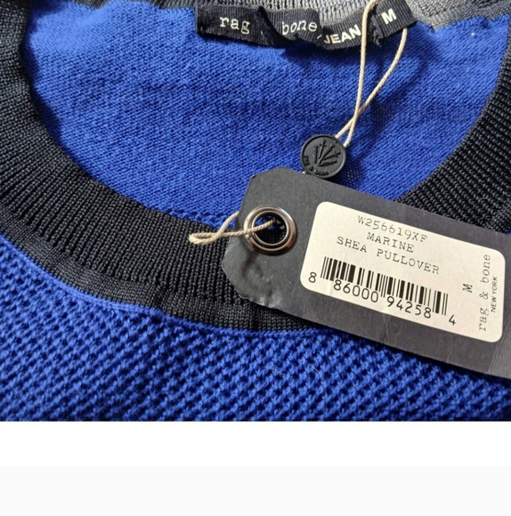 2PC NIB Rag & Bone ANLEN Crinkled Leather Tall Boot 7.5 & Rag & Bone  Sweater - Picture 11 of 15